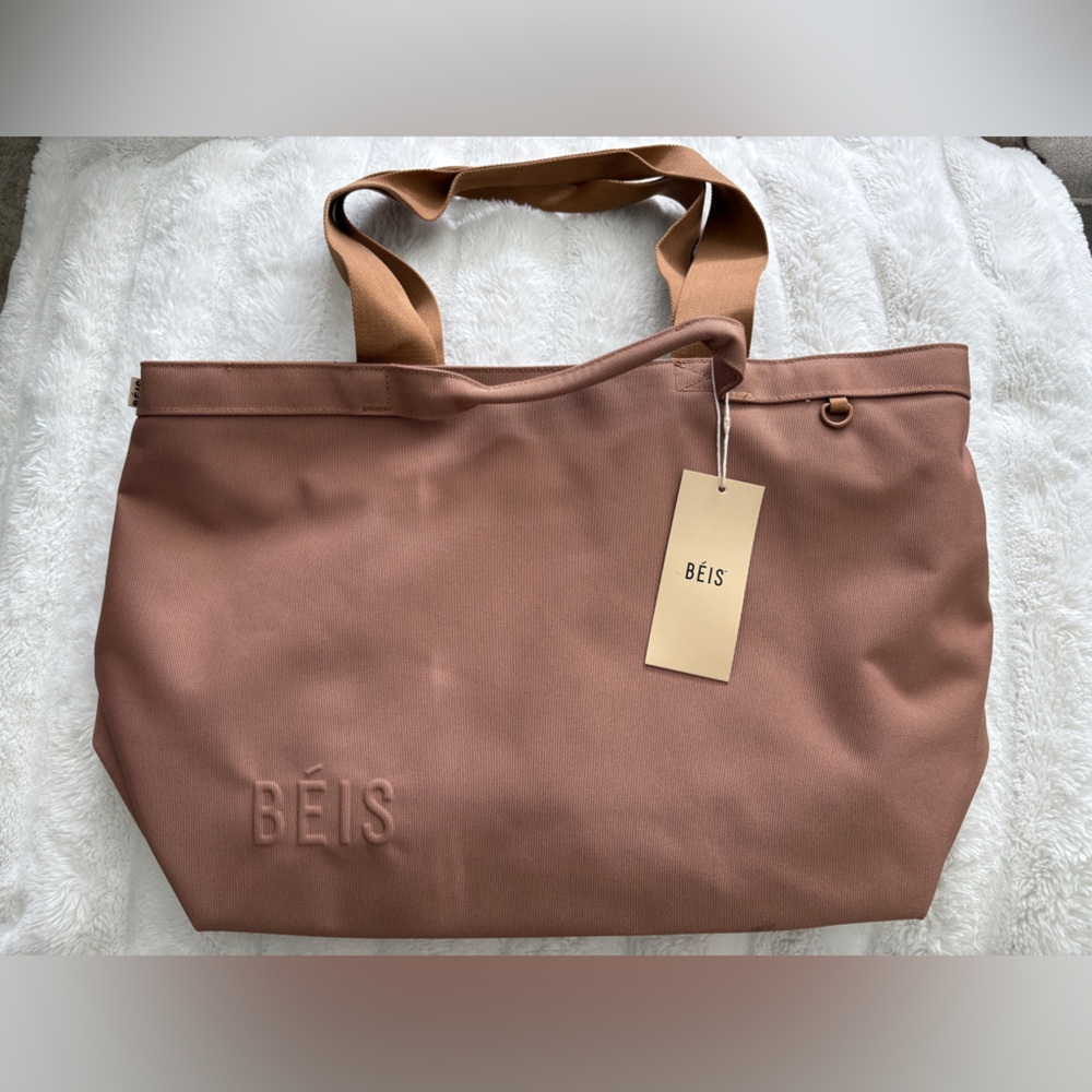 BEIS Travel Tote in Camel